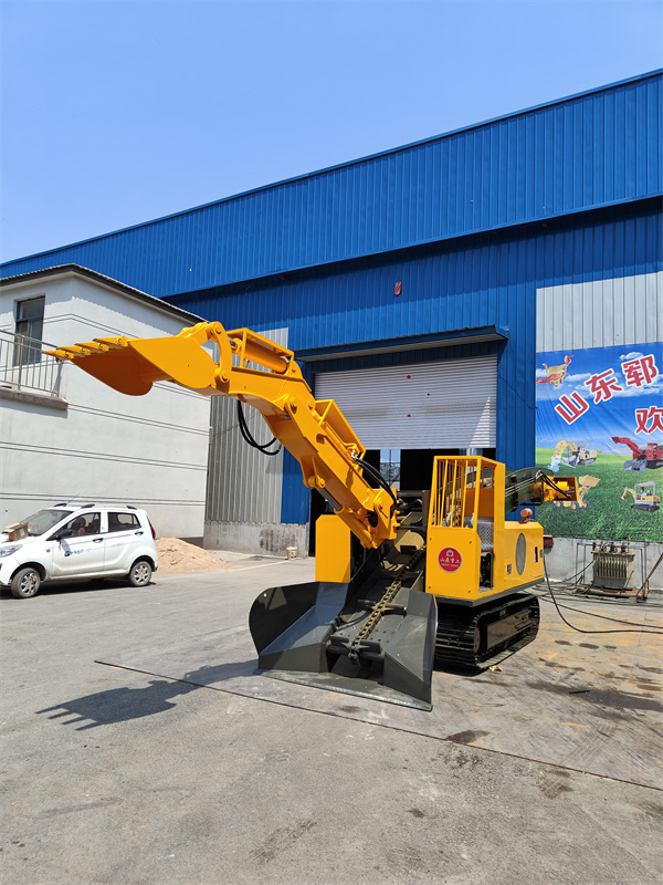 履帶刮板挖掘式裝載機