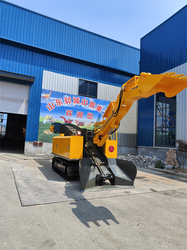 履帶刮板挖掘式裝載機